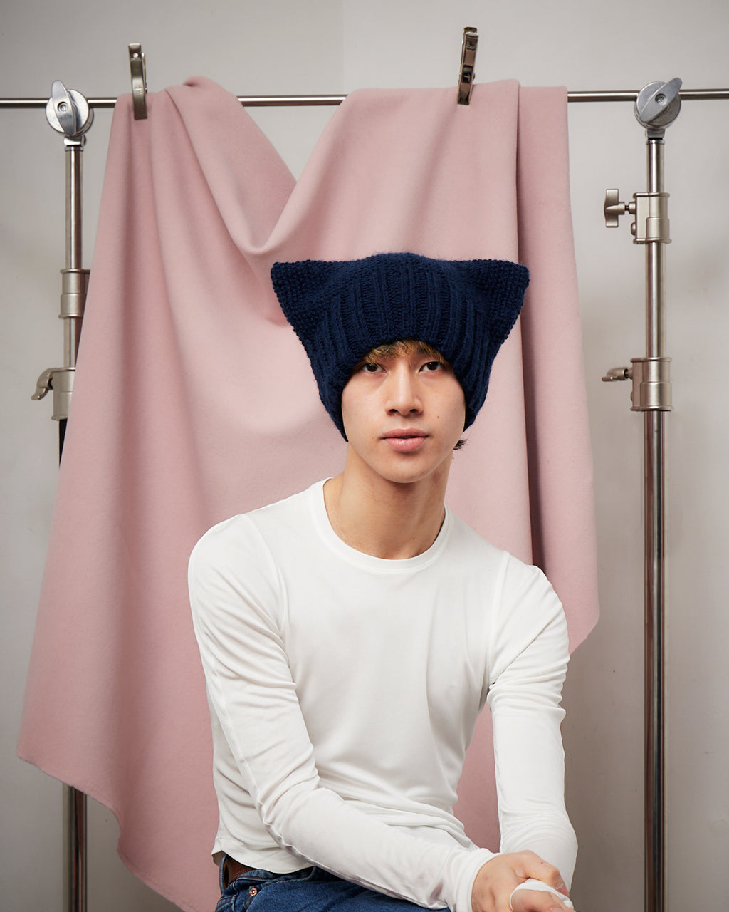 Pussy Hat - Hand Knitted Wool Beanie